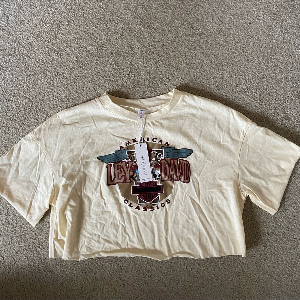 Harley Davidson crop top